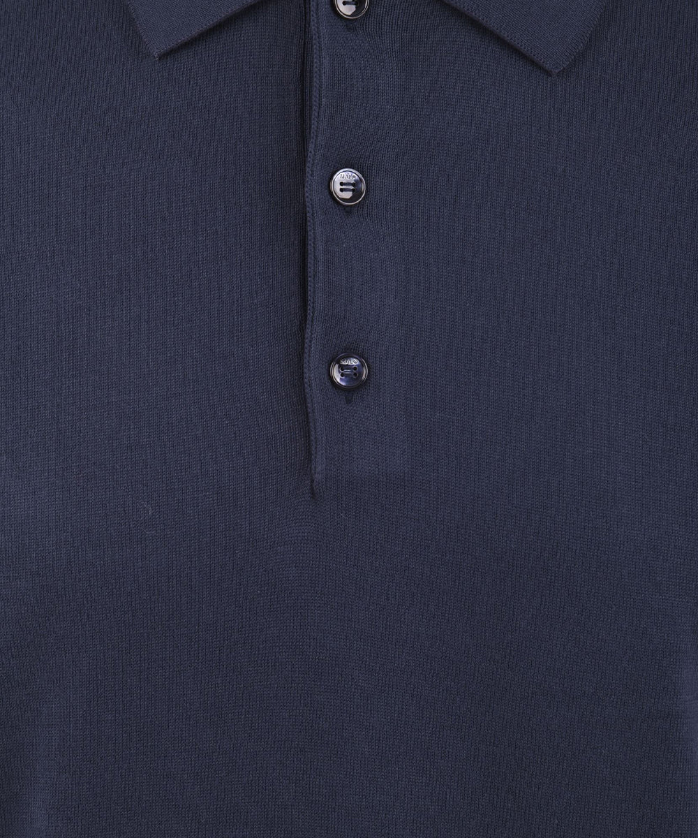 Polo manica corta rasata MALO Uomo - Blue