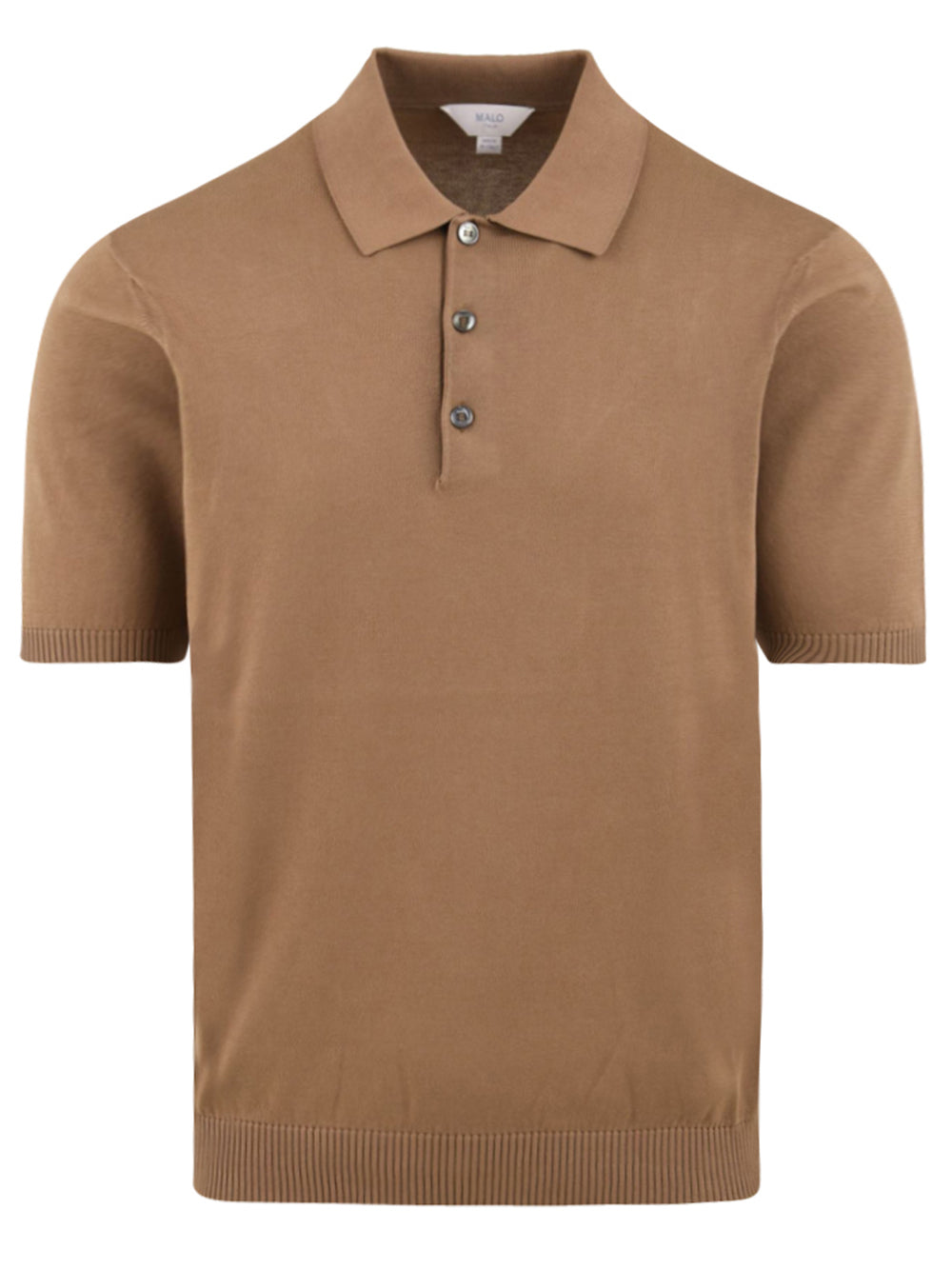 Polo manica corta rasata MALO Uomo - Marrone