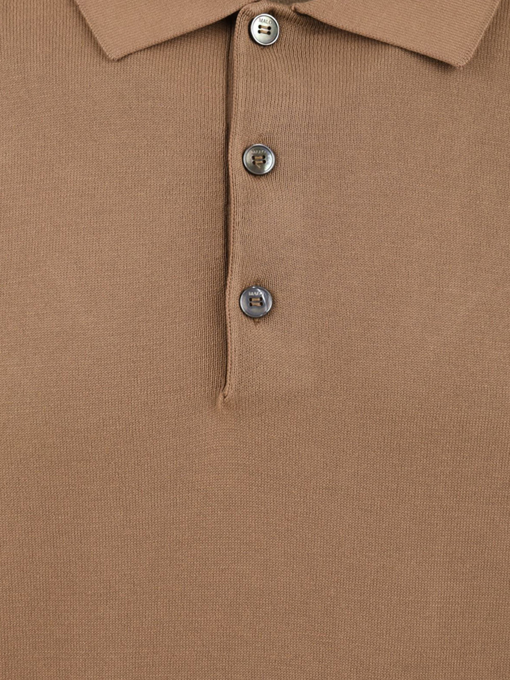 Polo manica corta rasata MALO Uomo - Marrone