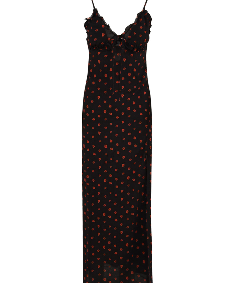 Abito lungo Riley MAR DE MARGARITAS Donna - Nero