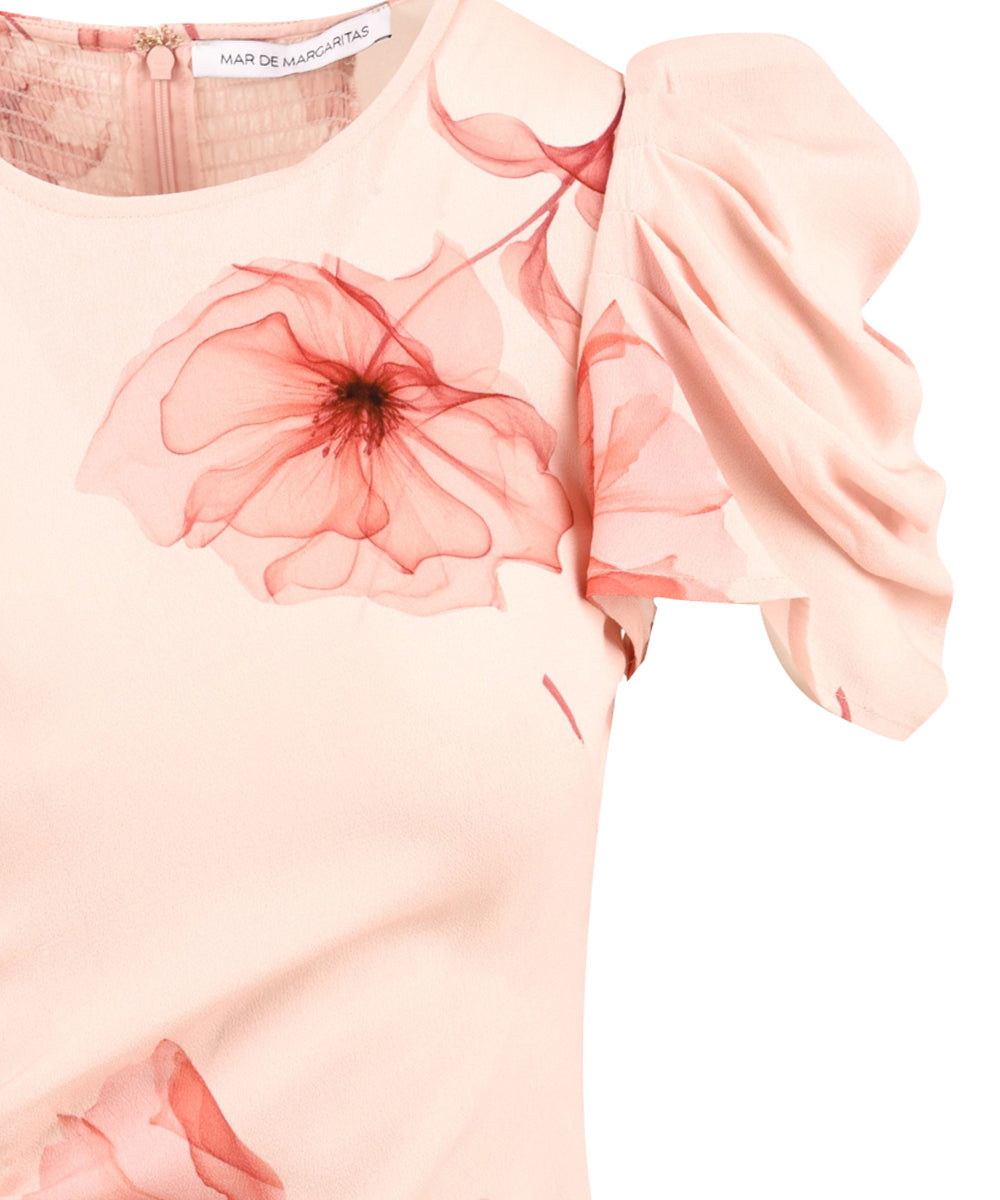 Abito midi Kristel MAR DE MARGARITAS Donna - Rosa