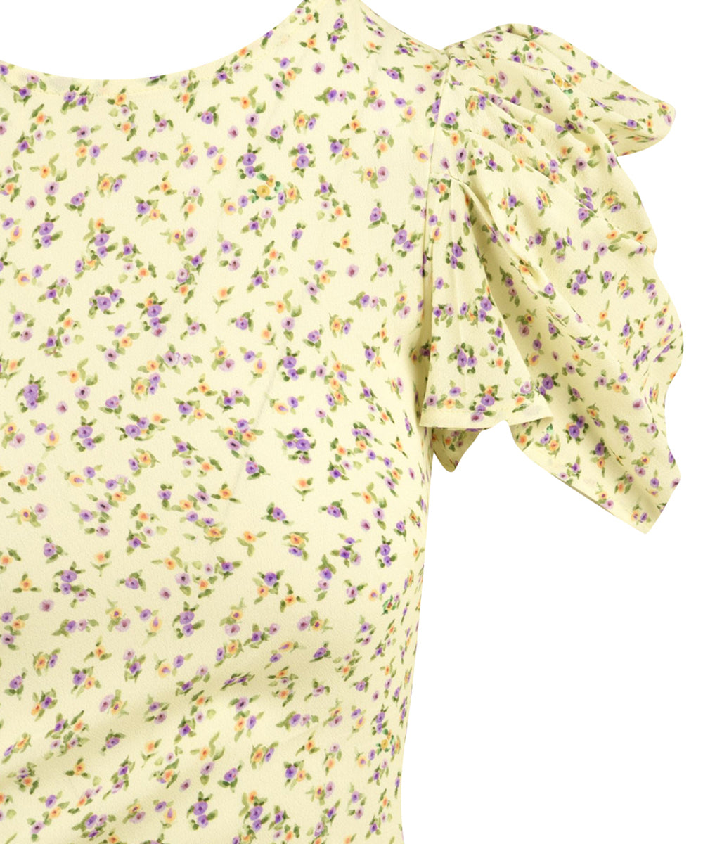 Abito midi Kristel MAR DE MARGARITAS Donna - Giallo