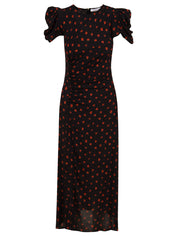 Abito midi Kristel MAR DE MARGARITAS Donna - Nero