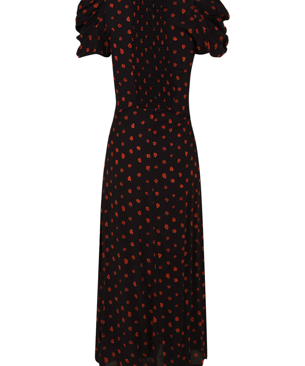 Abito midi Kristel MAR DE MARGARITAS Donna - Nero