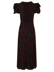 Abito midi Kristel MAR DE MARGARITAS Donna - Nero