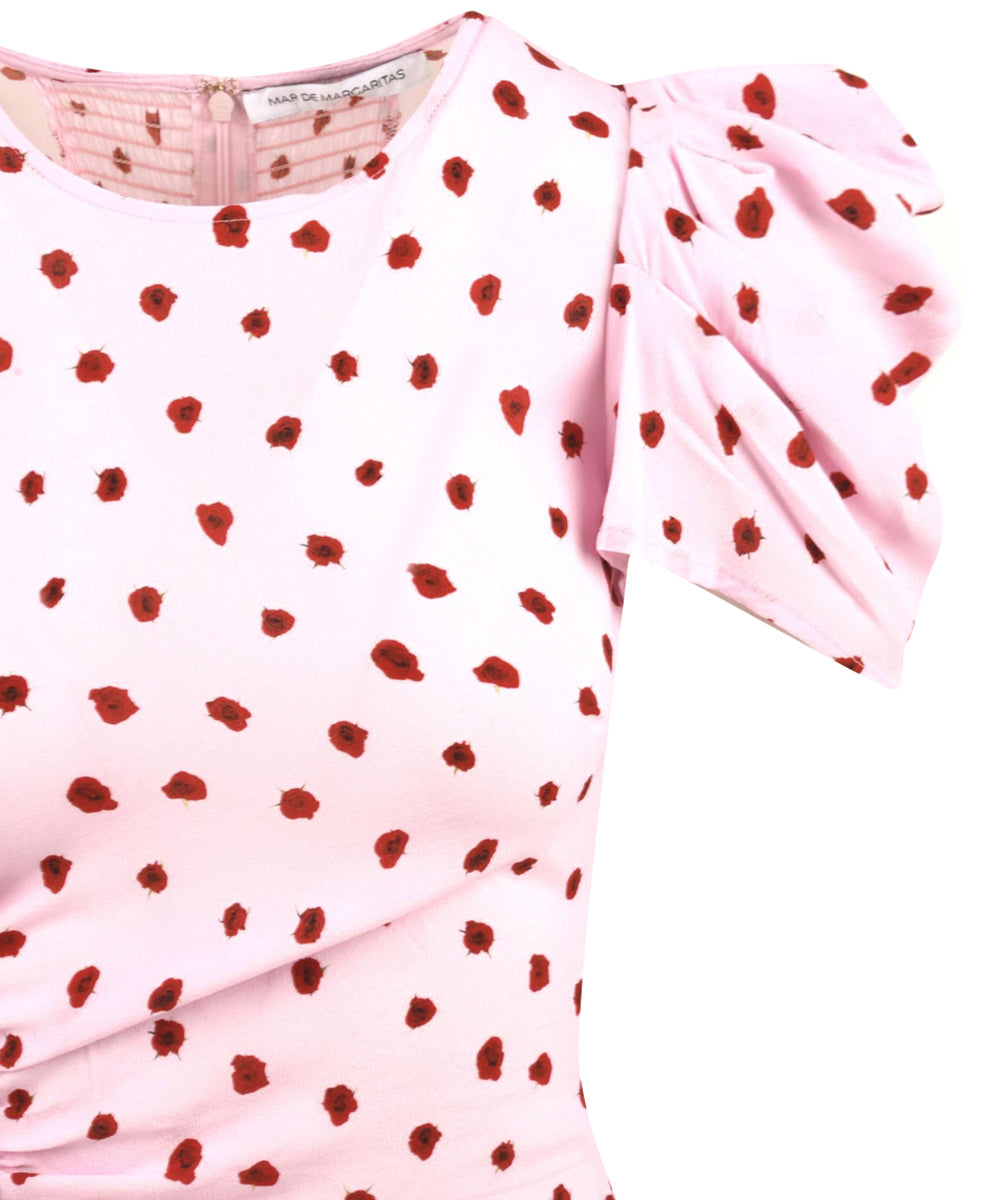Abito midi Kristel MAR DE MARGARITAS Donna - Rosa