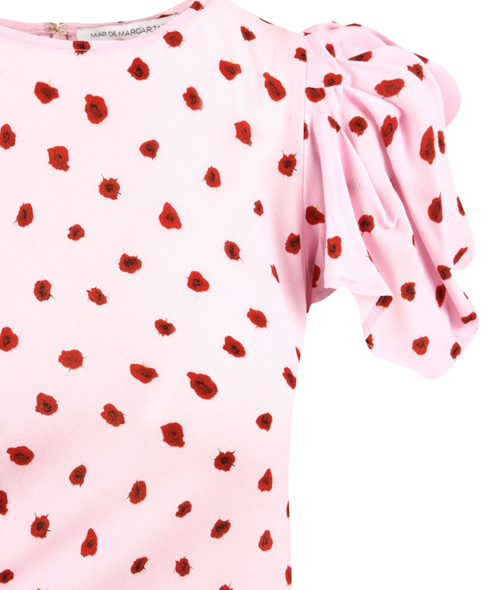 Abito corto Karin MAR DE MARGARITAS Donna - Rosa