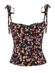 Top Deasy MAR DE MARGARITAS Donna - Nero