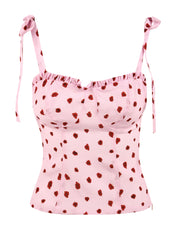 Top Deasy MAR DE MARGARITAS Donna - Rosa