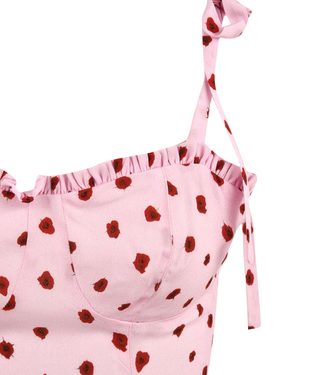 Top Deasy MAR DE MARGARITAS Donna - Rosa