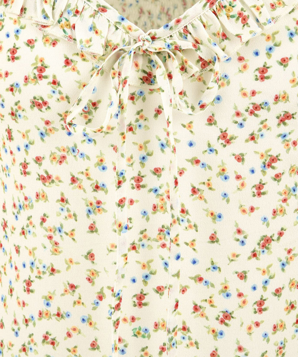 Top Letizia MAR DE MARGARITAS Donna - Bianco