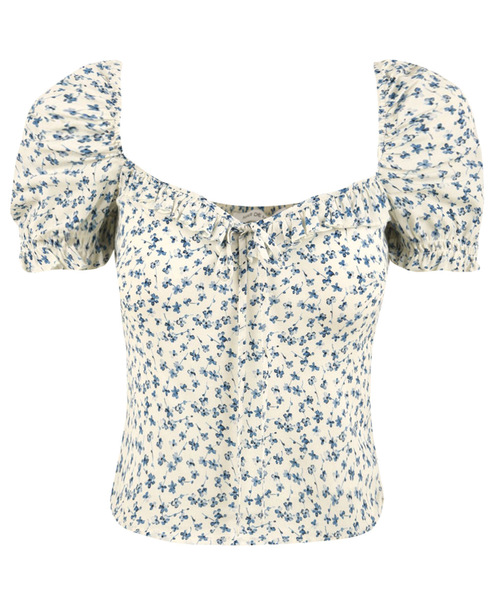 Top Letizia MAR DE MARGARITAS Donna - Bianco