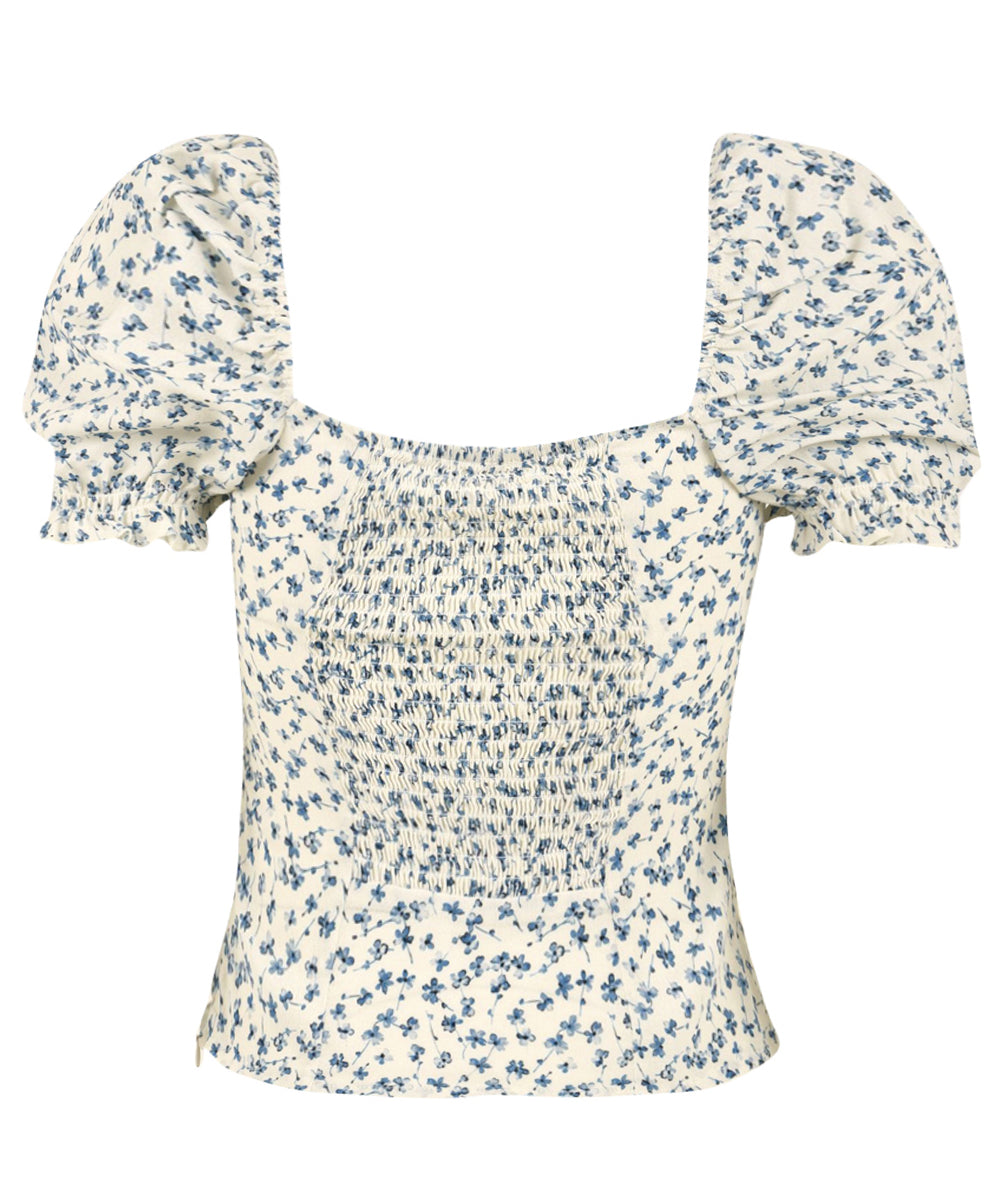 Top Letizia MAR DE MARGARITAS Donna - Bianco