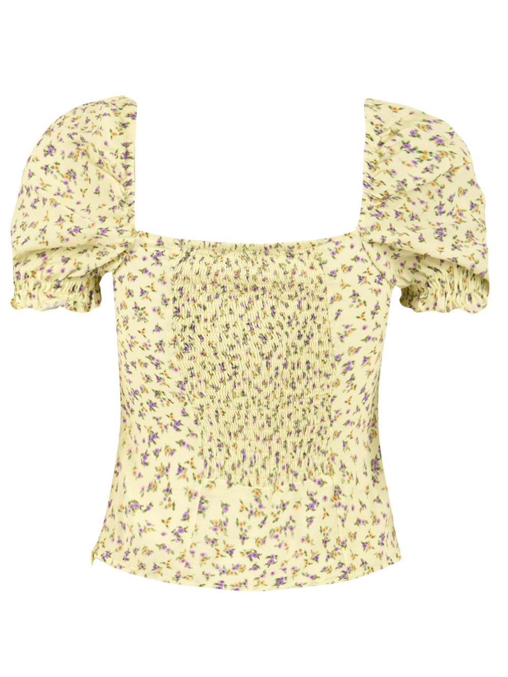 Top Letizia MAR DE MARGARITAS Donna - Giallo