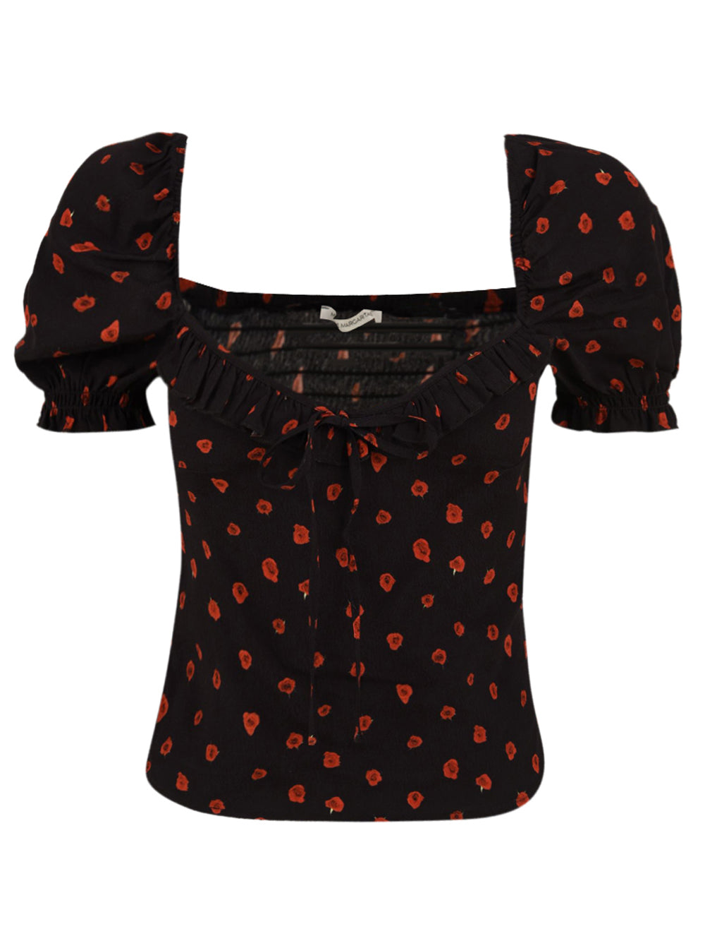 Top Letizia MAR DE MARGARITAS Donna - Nero