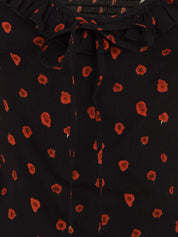 Top Letizia MAR DE MARGARITAS Donna - Nero