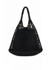 Borsa Lipari big MATINEE Donna - Nero