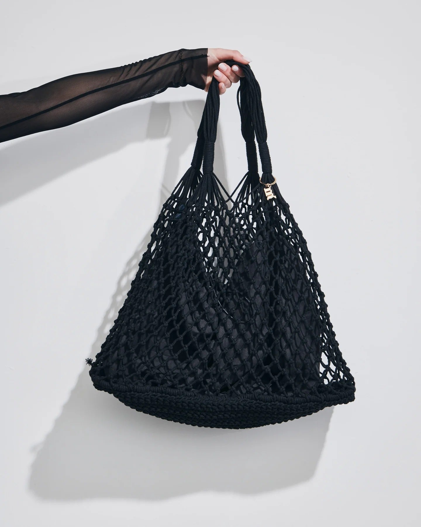 Borsa Lipari big MATINEE Donna - Nero