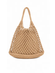 Borsa Lipari big MATINEE Donna - Beige