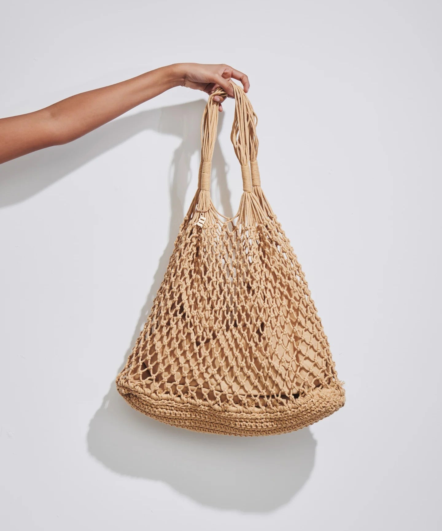Borsa Lipari big MATINEE Donna - Beige