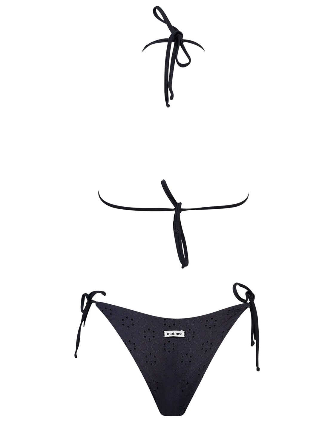 Costume Bikini Kate Macramè MATINEE Donna - Nero