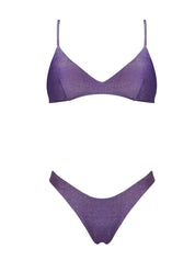 Costume Bikini Tina Lurex MATINEE Donna - Viola