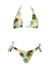 Costume bikini Benedetta Fantasia MATINEE Donna - Palme Verde