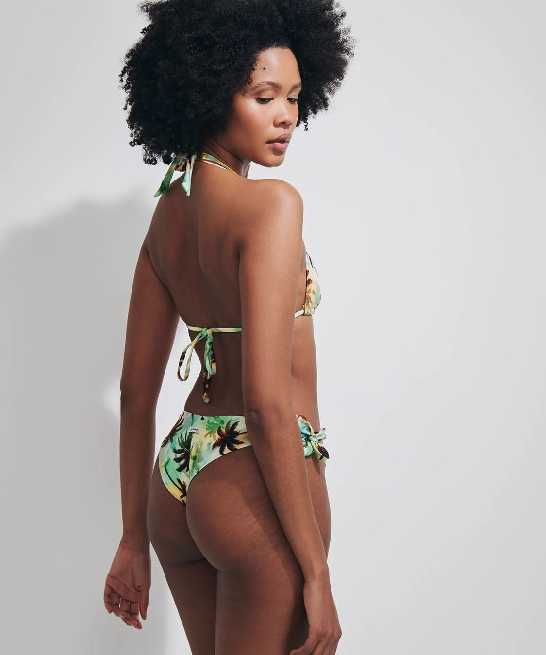 Costume bikini Benedetta Fantasia MATINEE Donna - Palme Verde