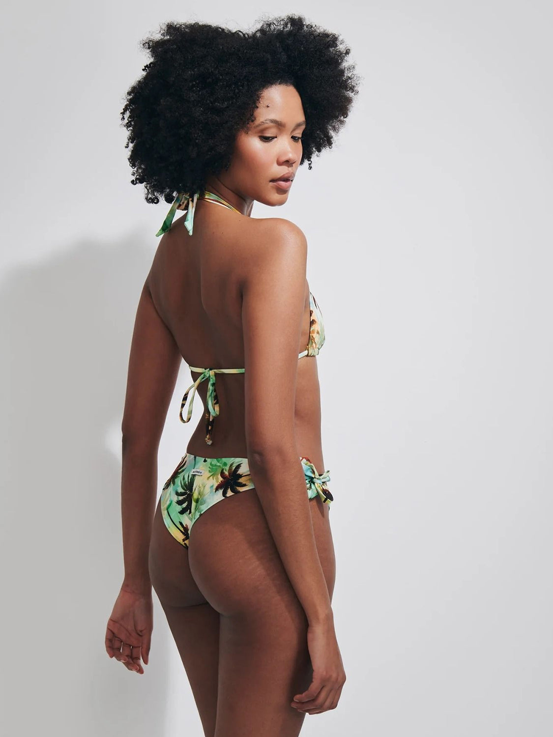 Costume bikini Benedetta Fantasia MATINEE Donna - Palme Verde