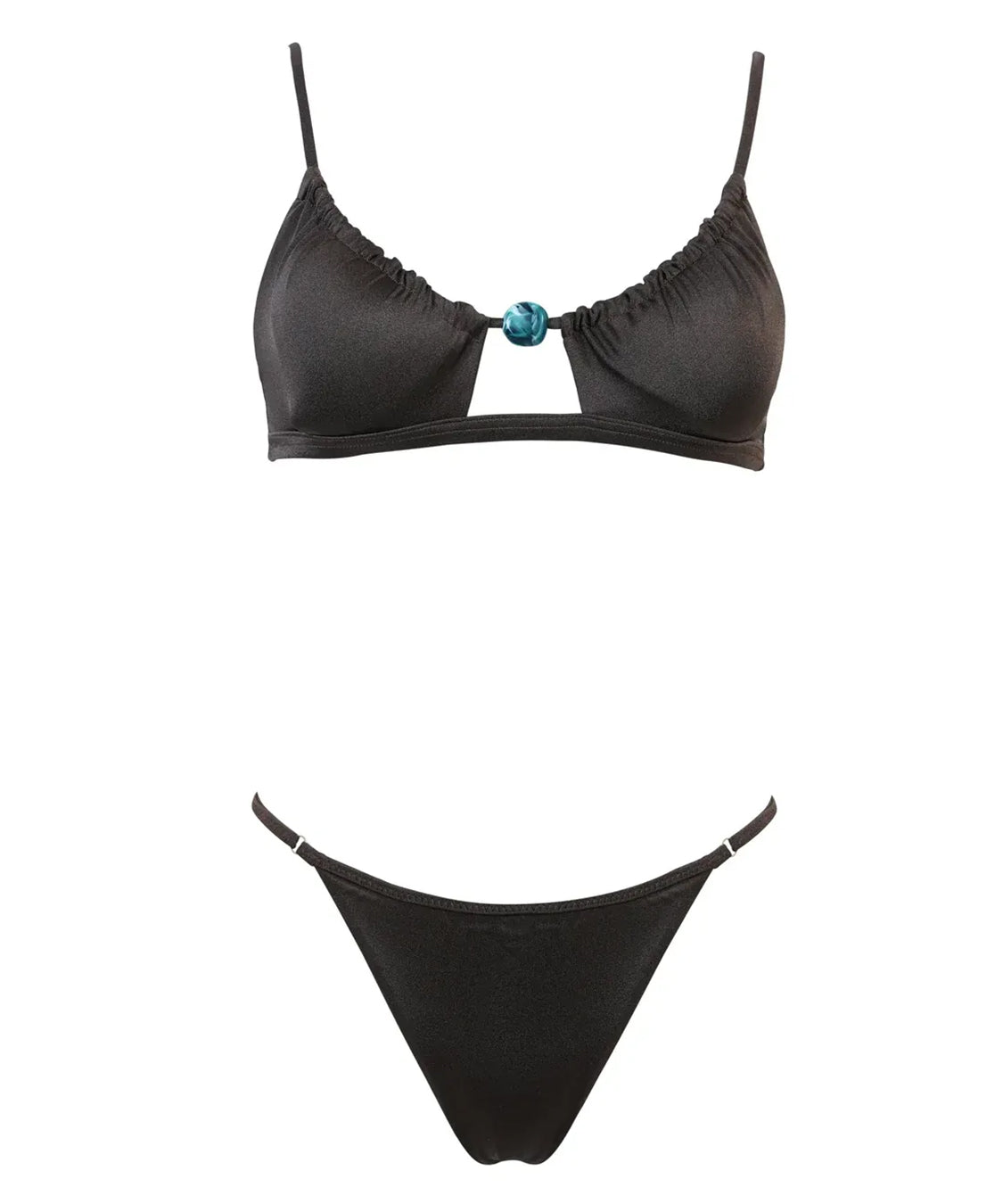 Costume Bikini Olivia Lycra Lucida MATINEE Donna - Nero