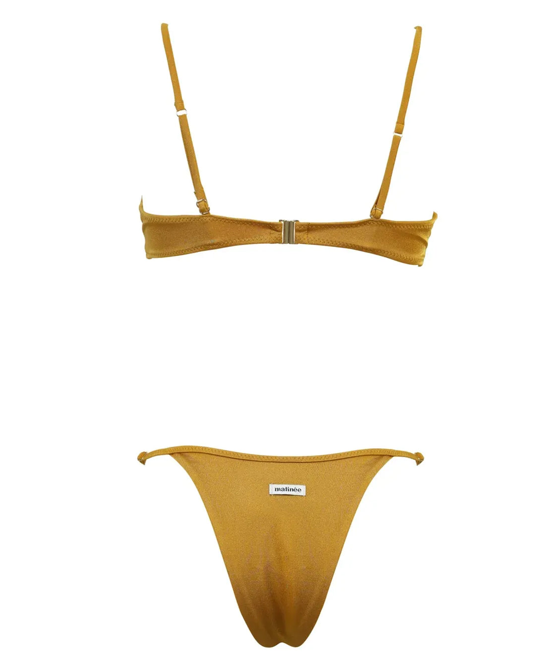 Costume Bikini Olivia Lycra Lucida MATINEE Donna - Giallo