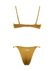 Costume Bikini Olivia Lycra Lucida MATINEE Donna - Giallo