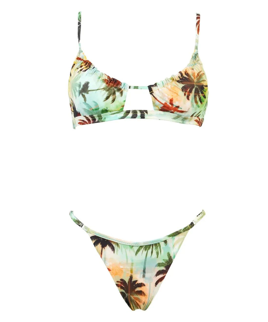 Costume bikini Olivia Fantasia MATINEE Donna - Palme Verde