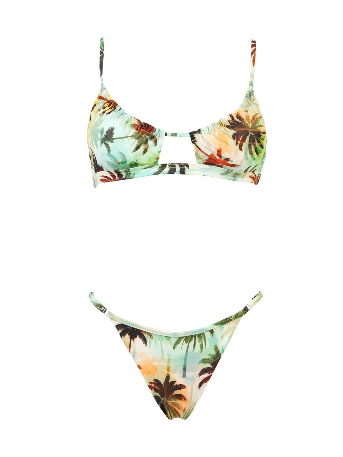 Costume bikini Olivia Fantasia MATINEE Donna - Palme Verde