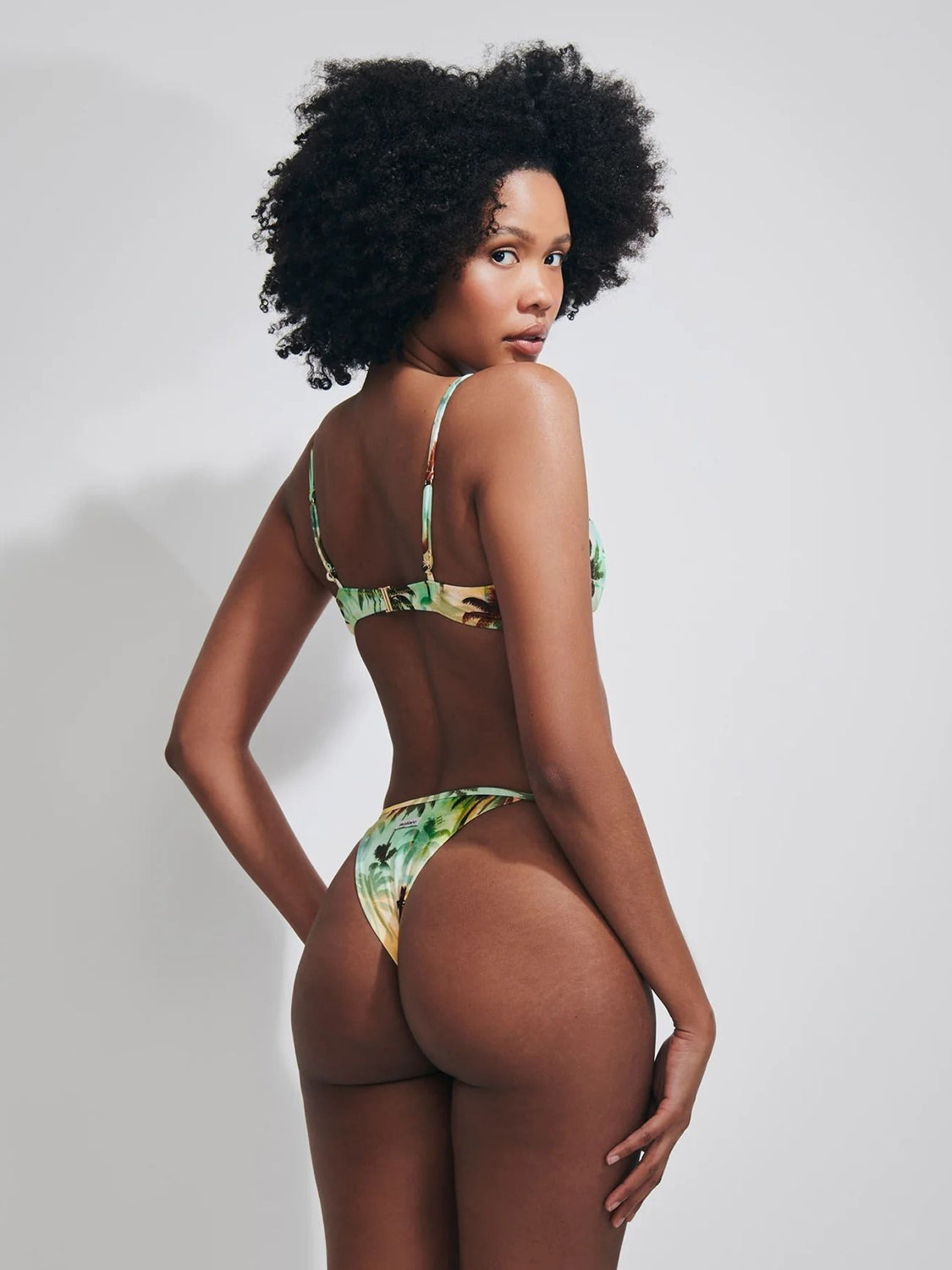 Costume bikini Olivia Fantasia MATINEE Donna - Palme Verde