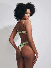 Costume bikini Olivia Fantasia MATINEE Donna - Palme Verde