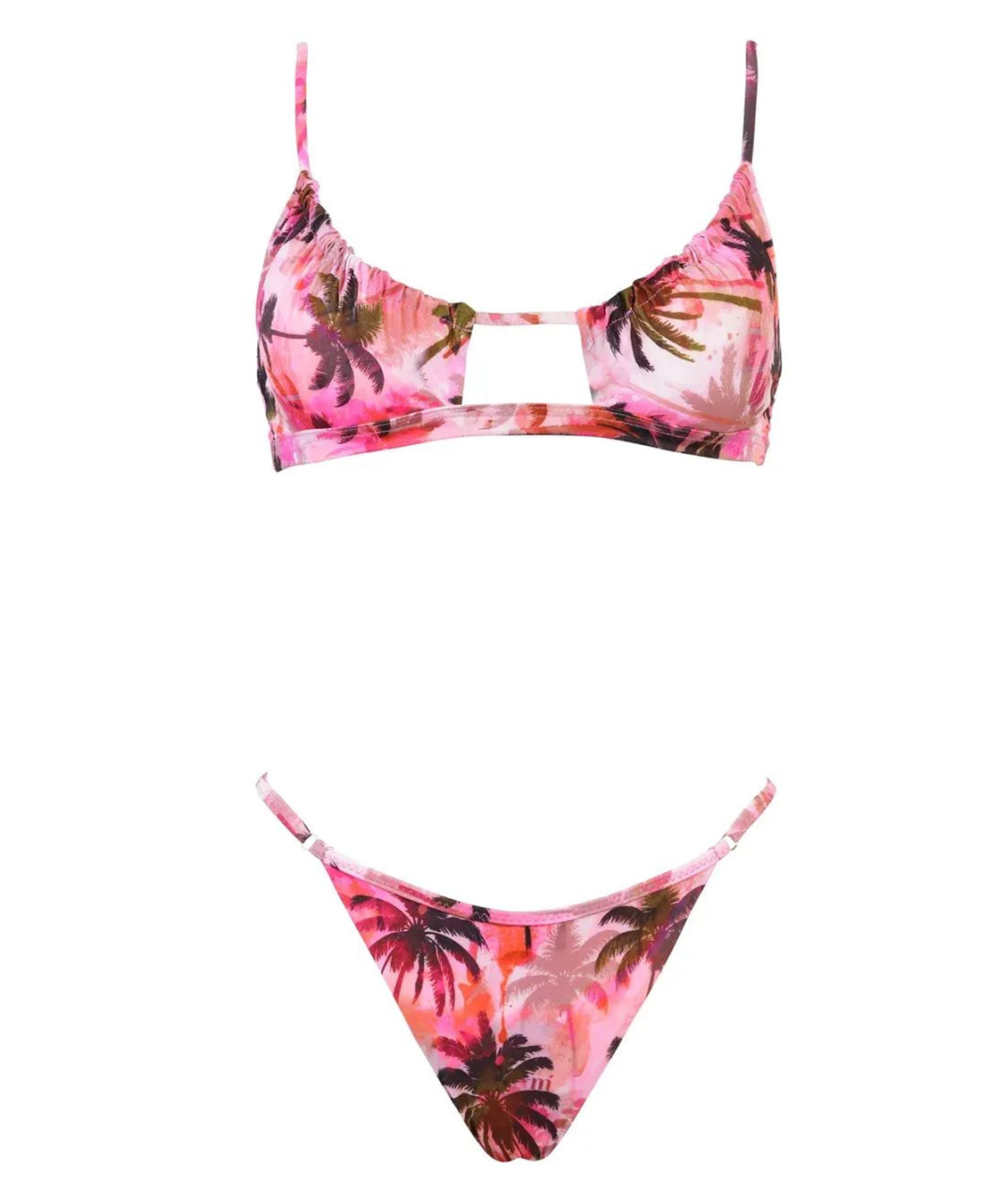 Costume bikini Olivia Fantasia MATINEE Donna - Palme Fucsia