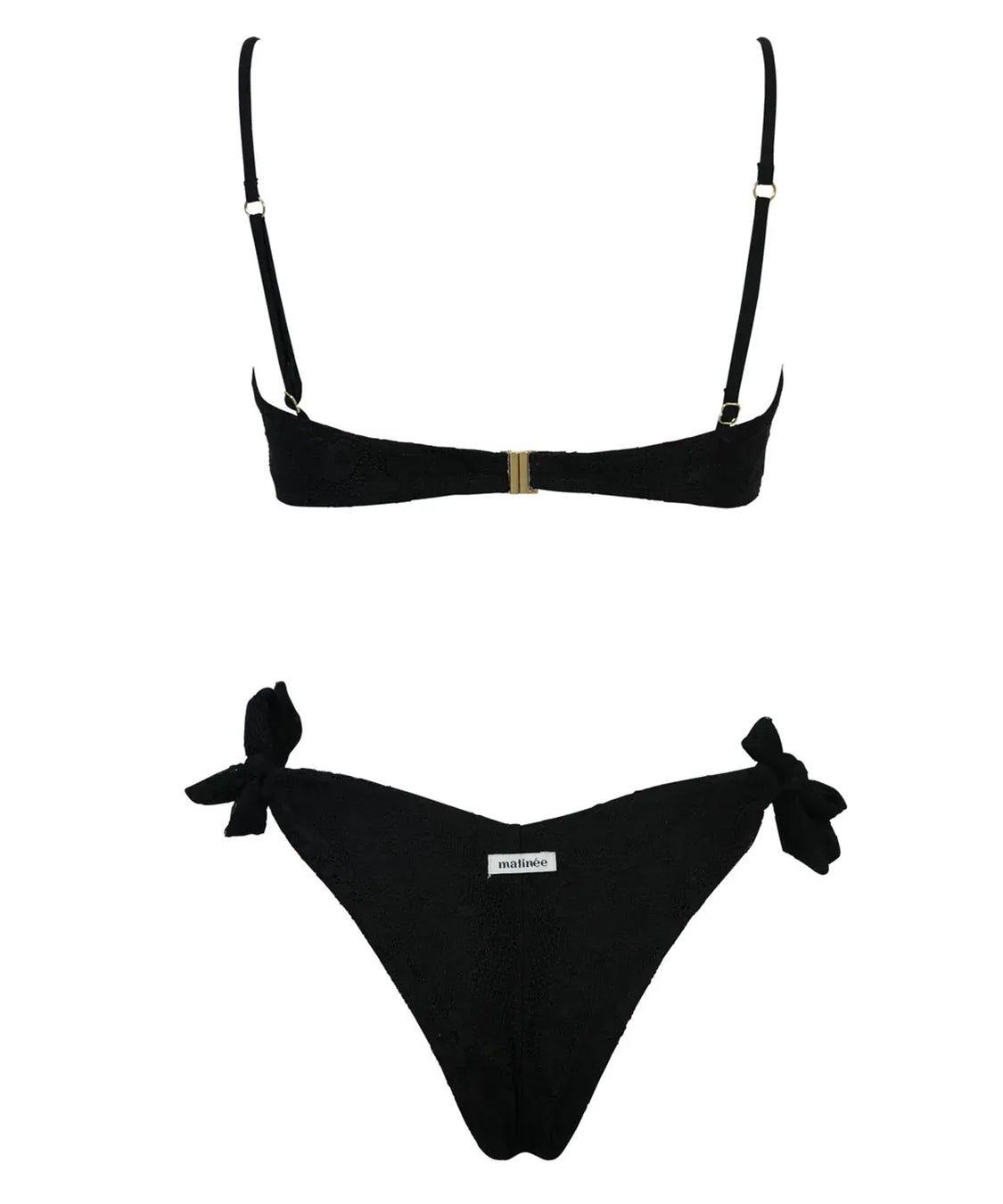 Costume Bikini Sabrina Pizzo MATINEE Donna - Nero