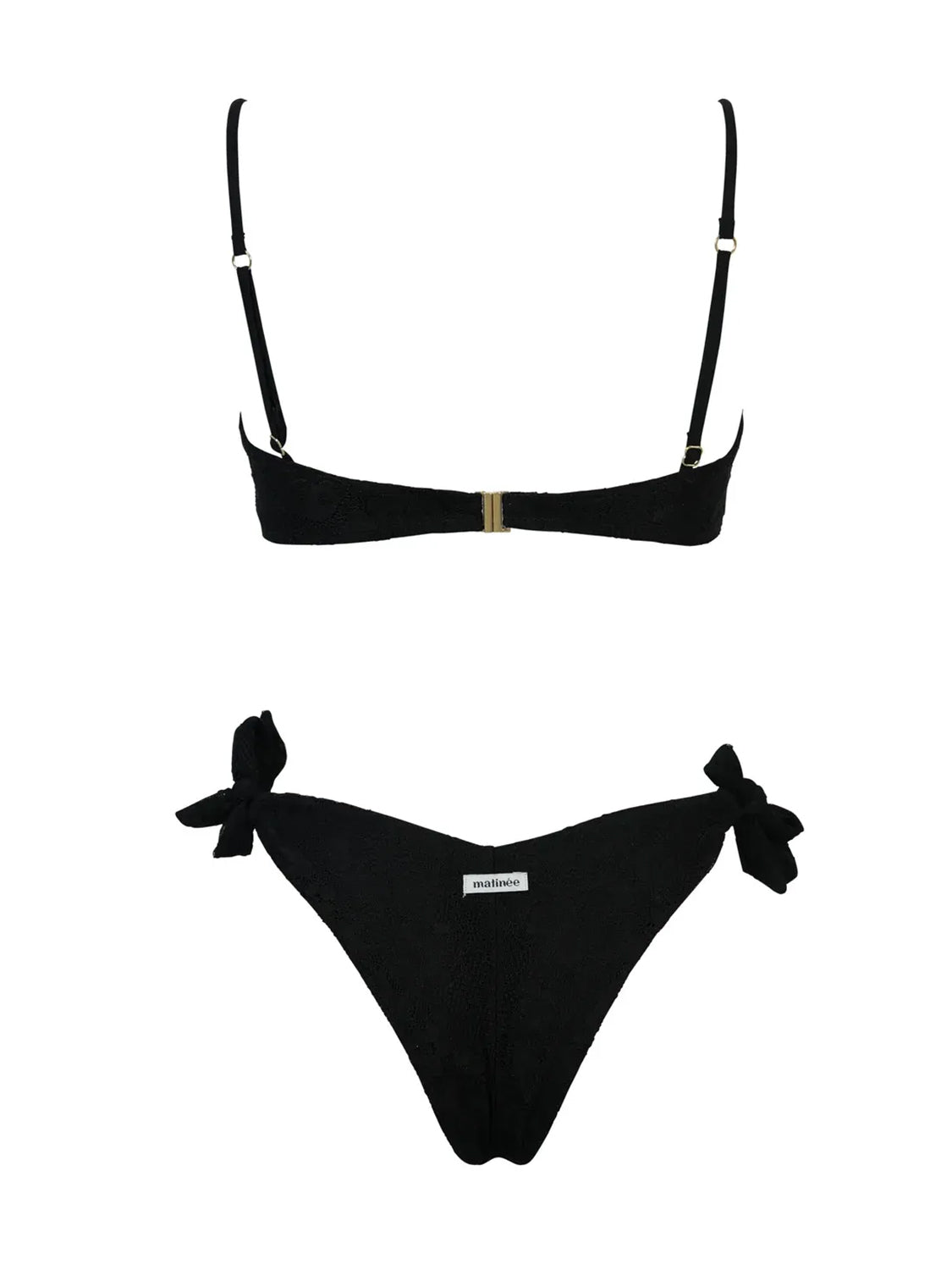 Costume Bikini Sabrina Pizzo MATINEE Donna - Nero
