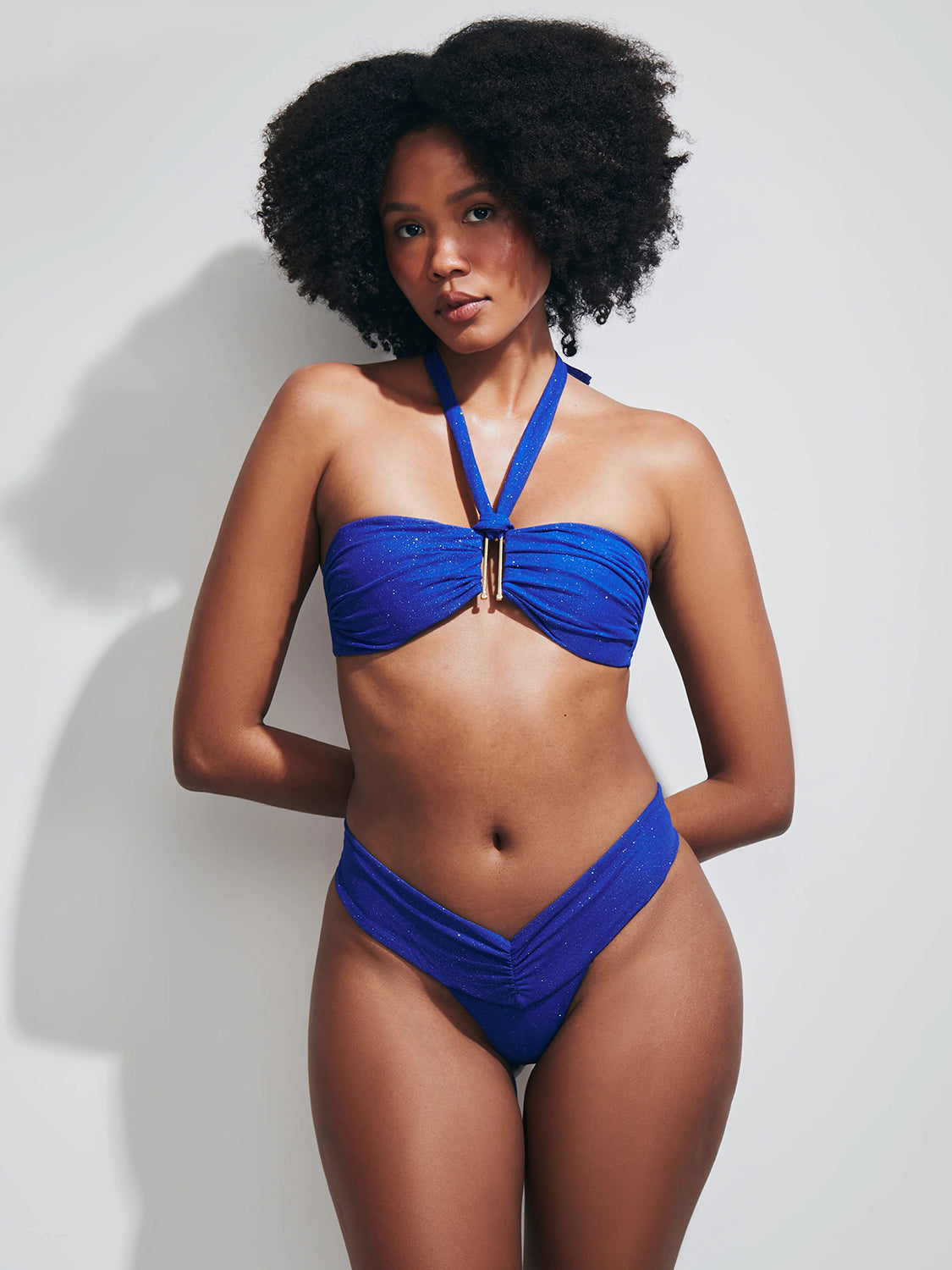 Costume Bikini Lady Tulle MATINEE Donna - Blue