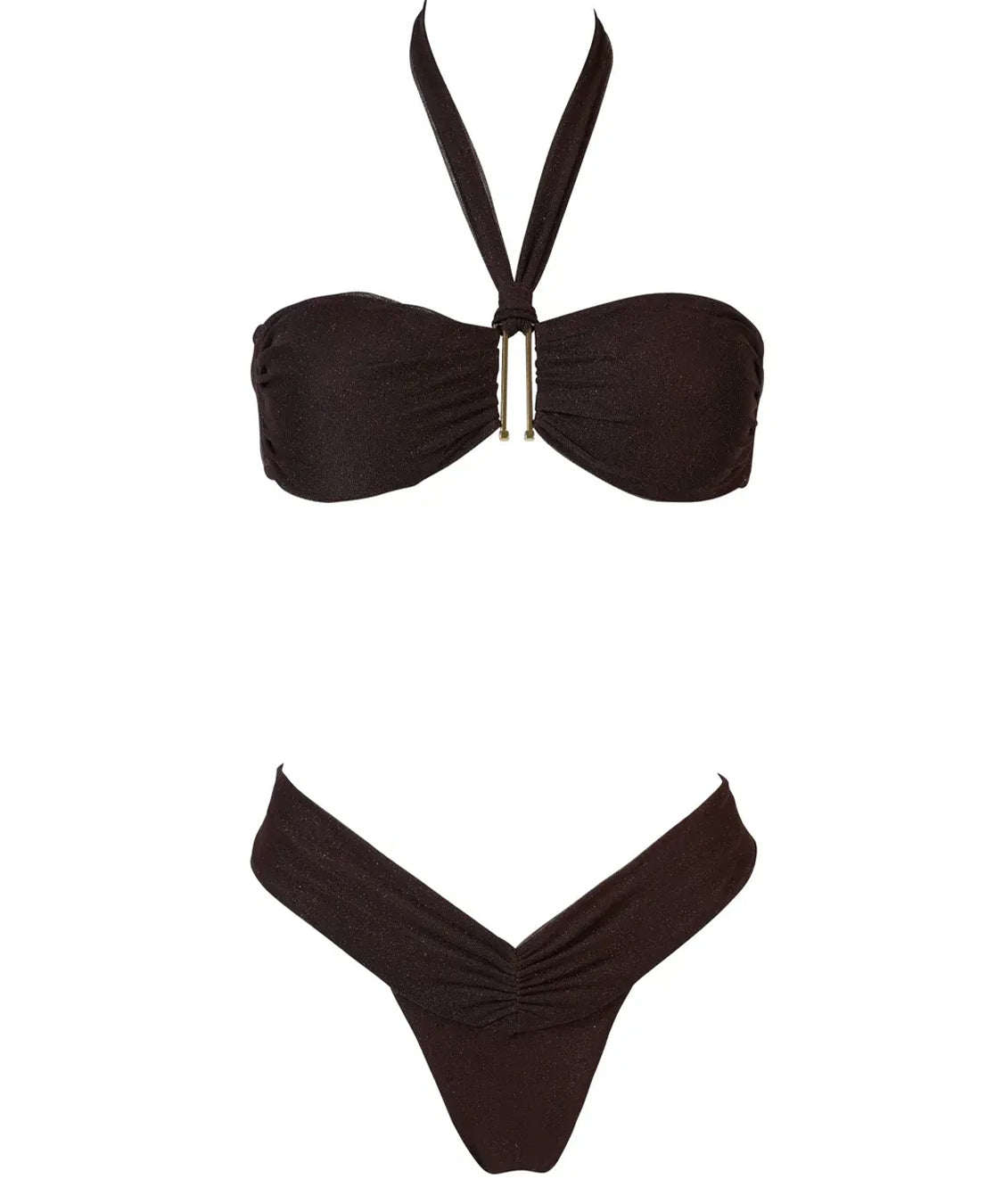 Costume Bikini Lady Tulle MATINEE Donna - Marrone
