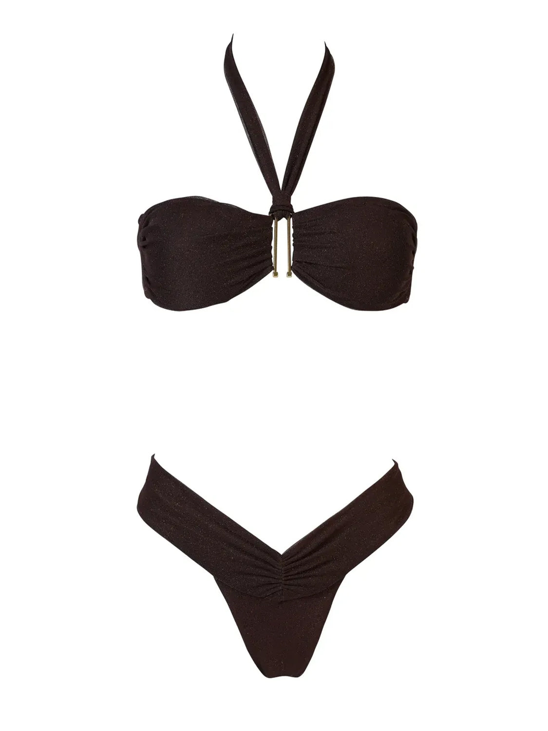 Costume Bikini Lady Tulle MATINEE Donna - Marrone