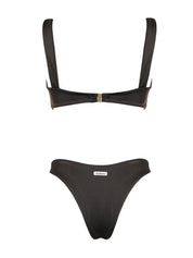 Costume bikini Jane Lycra Lucida MATINEE Donna - Seppia