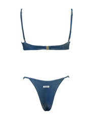 Costume bikini Marina Lurex MATINEE Donna - Blue