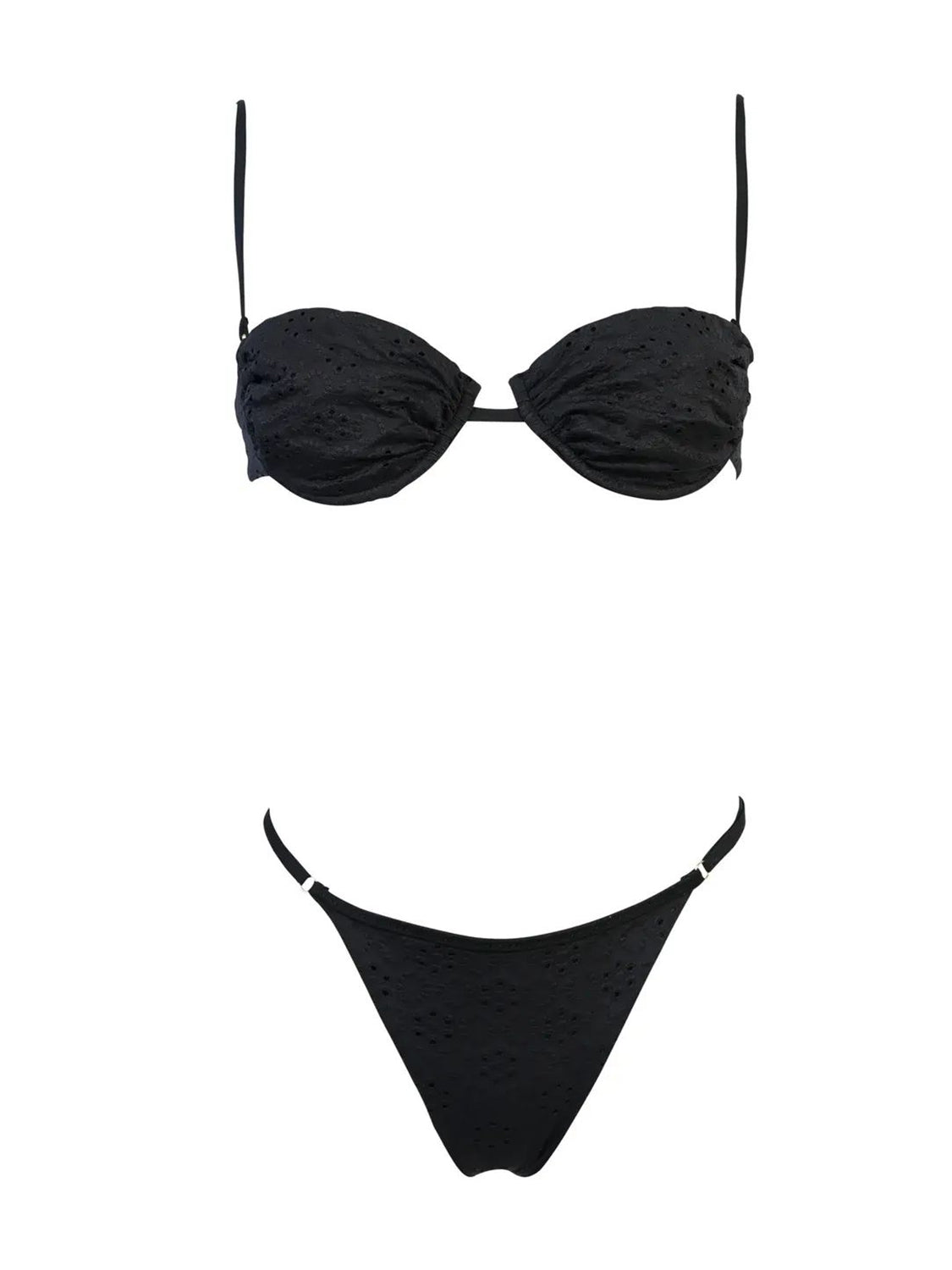 Costume bikini Marina Macramè MATINEE Donna - Nero