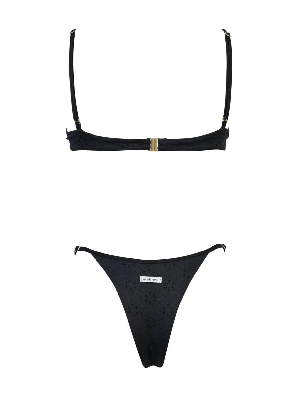 Costume bikini Marina Macramè MATINEE Donna - Nero