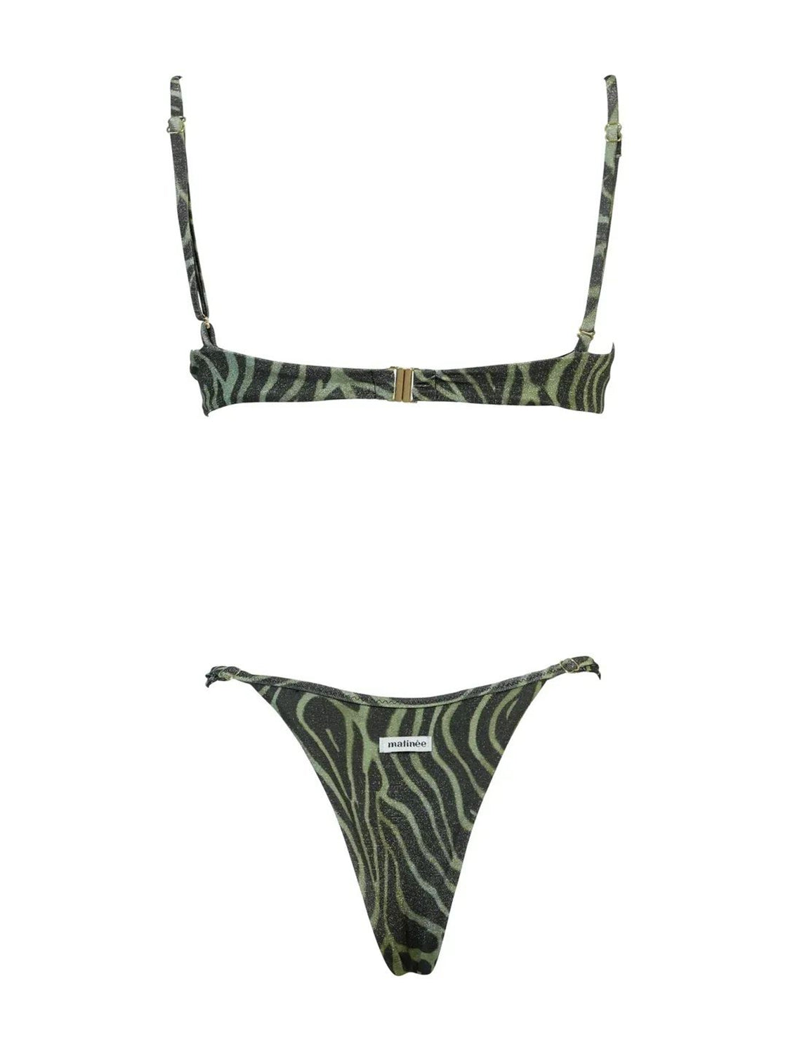 Costume bikini Marina Fantasia MATINEE Donna - Zebrato Verde