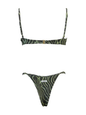 Costume bikini Marina Fantasia MATINEE Donna - Zebrato Verde