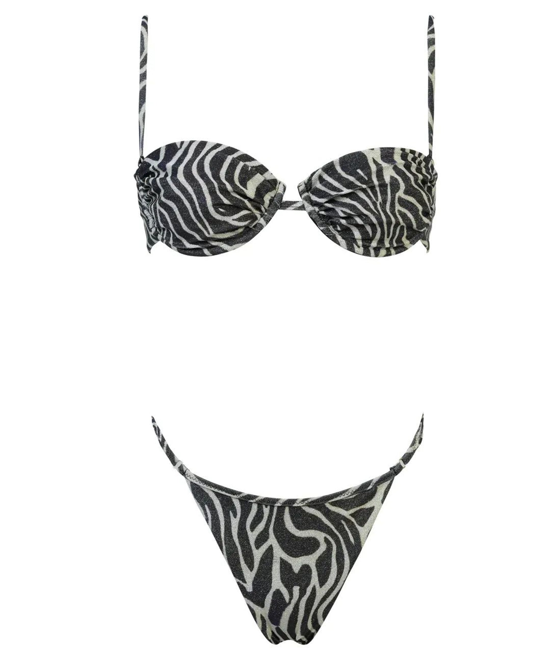 Costume bikini Marina Fantasia MATINEE Donna - Zebrato Bianco