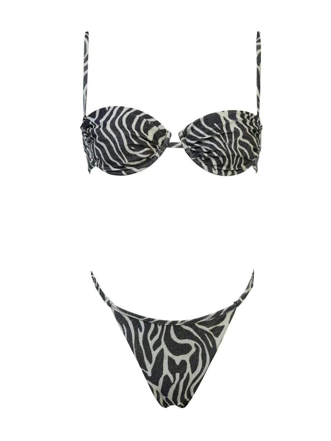 Costume bikini Marina Fantasia MATINEE Donna - Zebrato Bianco